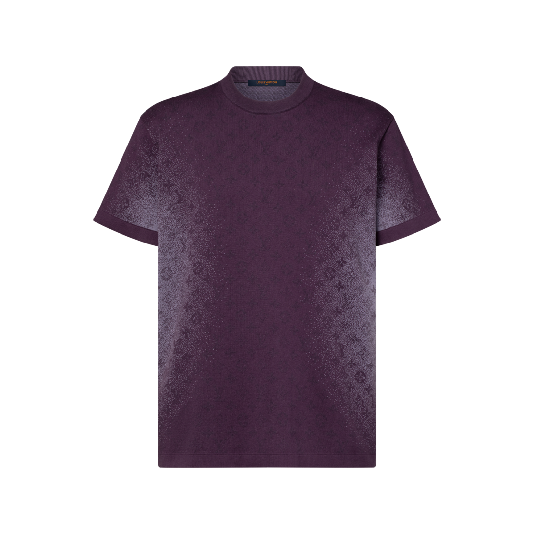 モノグラム ジャカード ショートスリーブクルーネック ｜ルイ